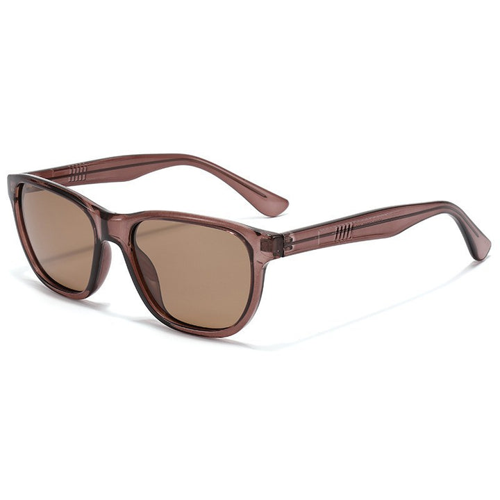 Dame solbrille i moderne retro-design med høykvalitets UV-beskyttelse Luvikno