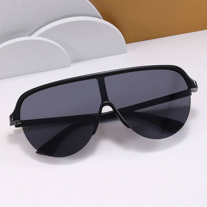 Dame oversized Visir solbrille Luvikno