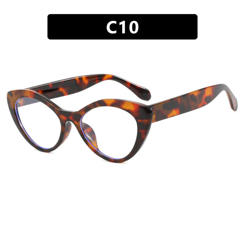 Damer kreative Cat-Eye briller Luvikno