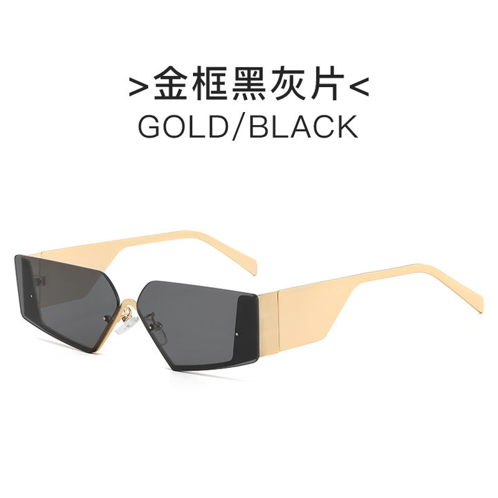 Dame eksklusiv geometrisk solbrille Luvikno