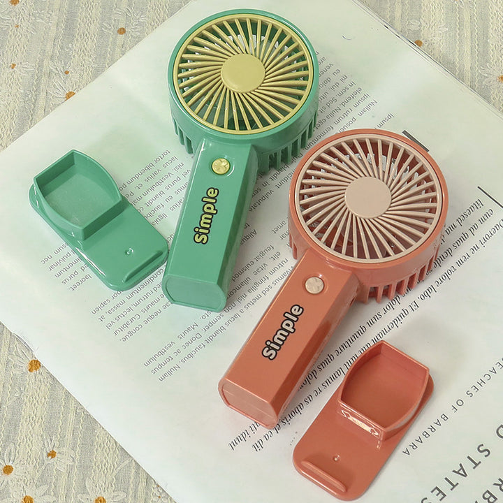 Damer bærbar mini-håndvifte med USB-tilkobling og ergonomisk design Luvikno