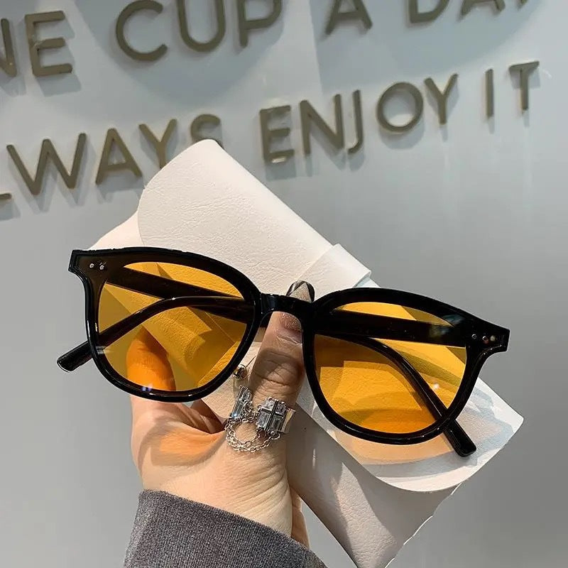 Dame Retro Cat Eye Solbriller Luvikno
