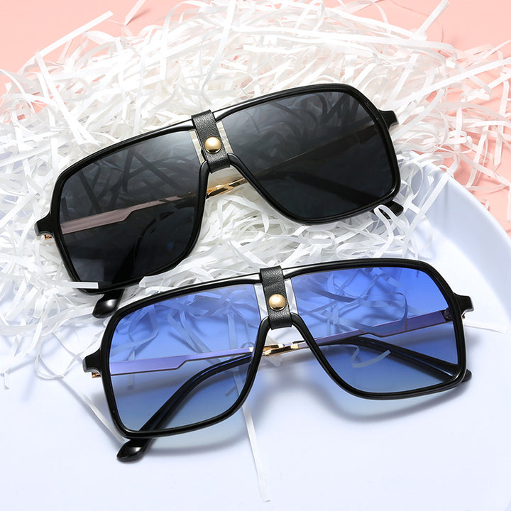 Dame oversized solbriller med stilramme og solbrillenglass Luvikno