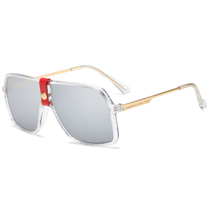 Dame oversized solbriller med stilramme og solbrillenglass Luvikno