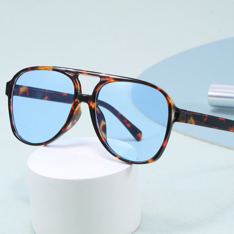 Dame Oversized Solbrille med sportslig design Luvikno