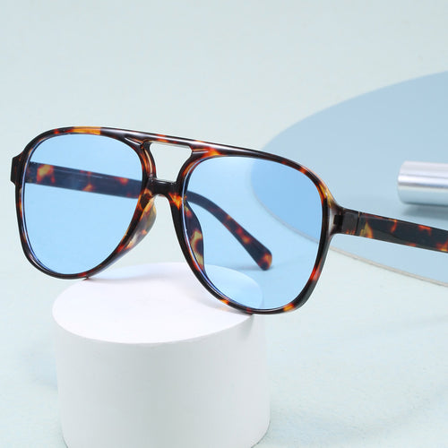 Dame Oversized Solbrille med sportslig design Luvikno