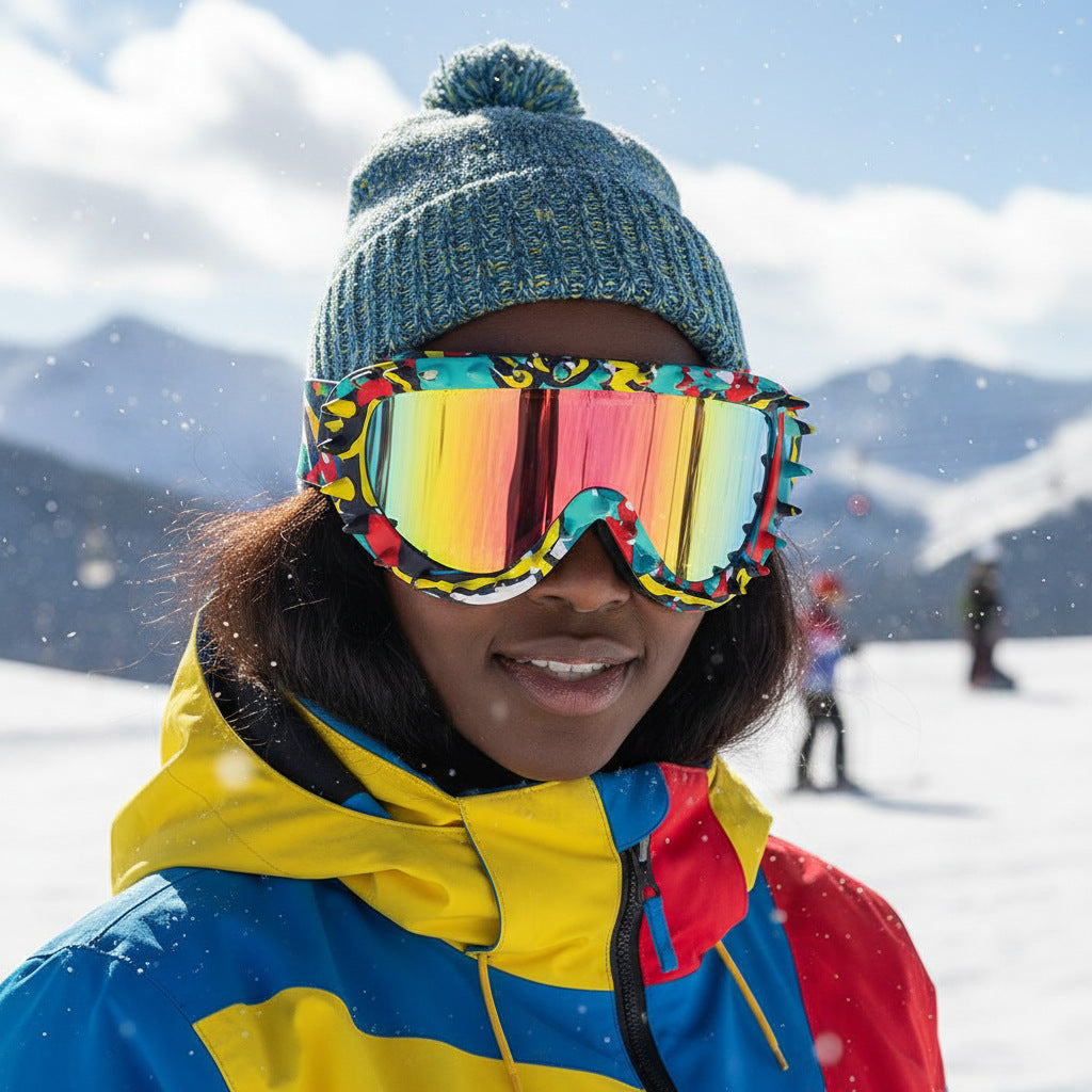 Dame Sporty Skibrille Luvikno