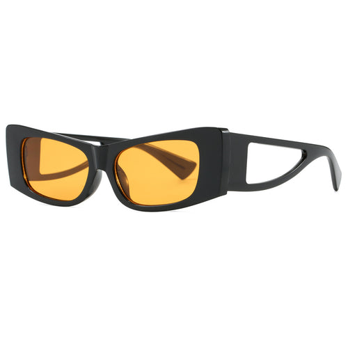 Dame trendy solbriller med eksepsjonelt design og beskyttende UV-filter Luvikno