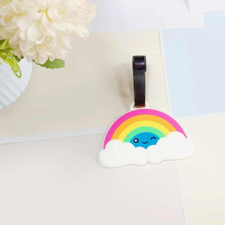 Unisex Bagasjelapp i Flamingo-design Luvikno