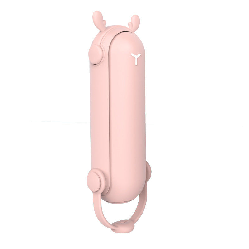 Unisex Bærbar USB Mini-vifte med stillmodus og justerbar hastighet Luvikno