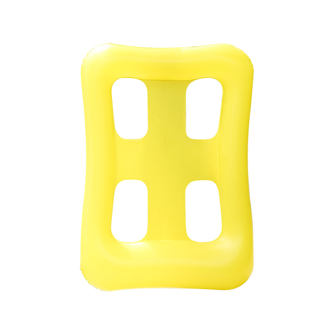 Kvinne Komfortabel Oppblåsbar Basseng Lounger med Ergonomisk Design Luvikno