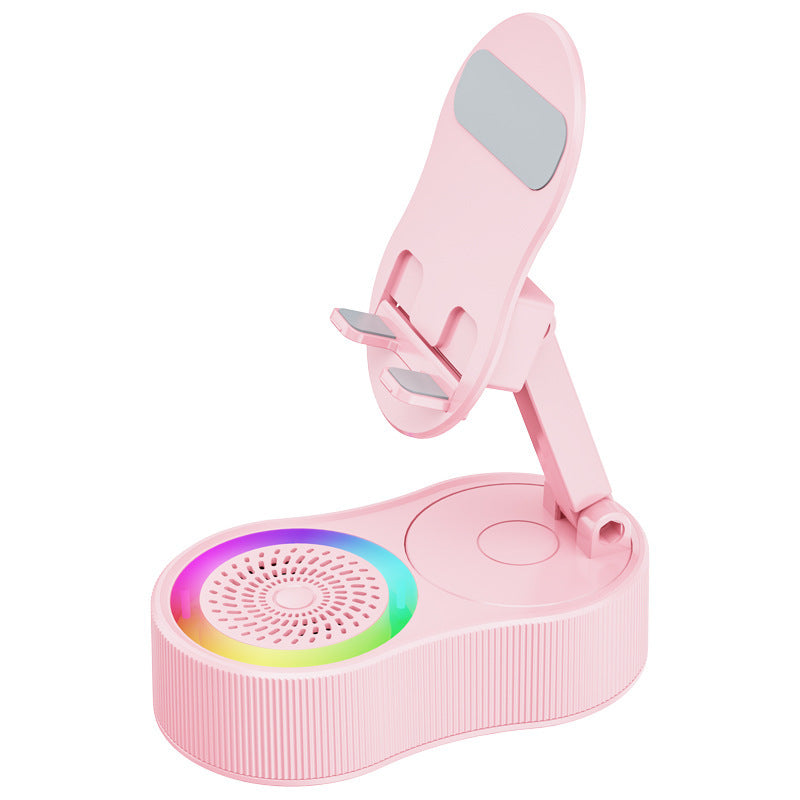 Unisex multitasking Smartphone Holder med integrert Bluetooth høyttaler Luvikno