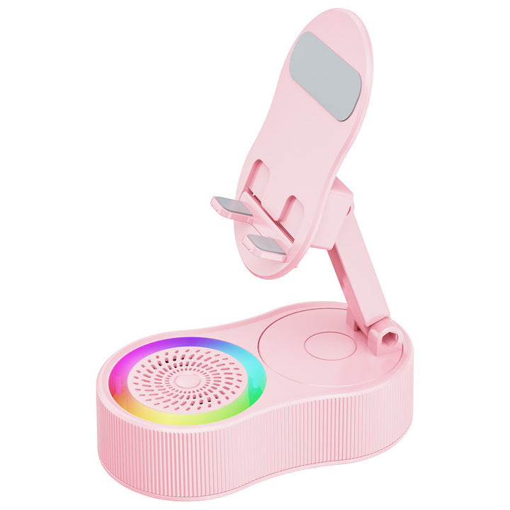 Unisex multitasking Smartphone Holder med integrert Bluetooth høyttaler Luvikno