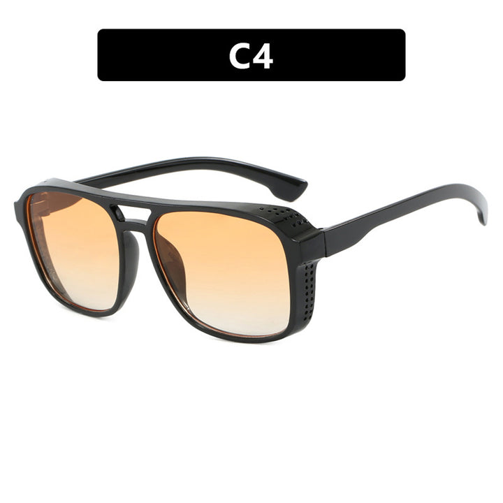 Dame moteriktig solbrille i trendy skilpaddemønster Luvikno
