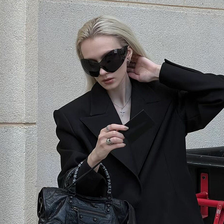 Dame futuristisk solbrille Luvikno