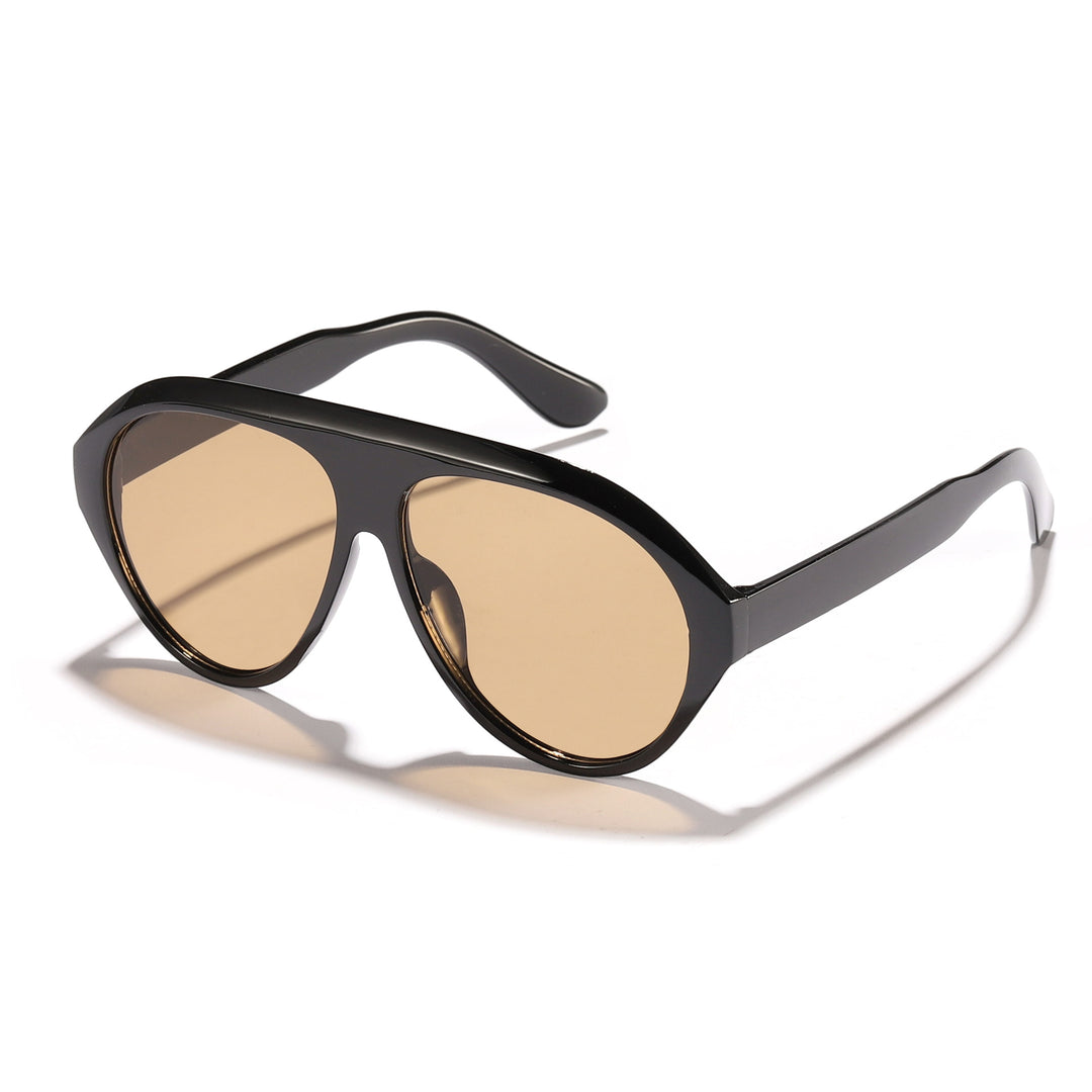 Dame solbrille med markant design og innovativ ramme Luvikno