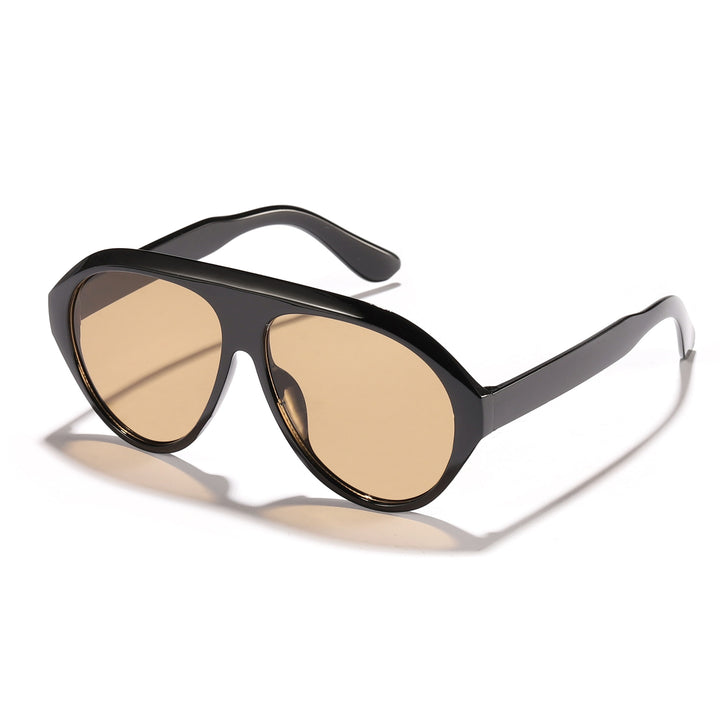 Dame solbrille med markant design og innovativ ramme Luvikno