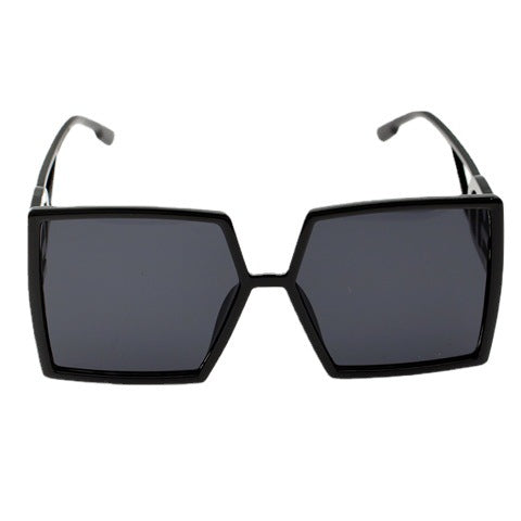 Dame kvadratisk solbrille med luksuriøs ramme Luvikno