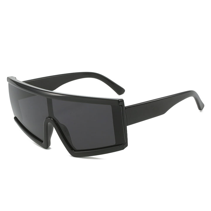 Kvinner Sporty solbriller med bred, ripebestandig linse og UV-beskyttelse Luvikno