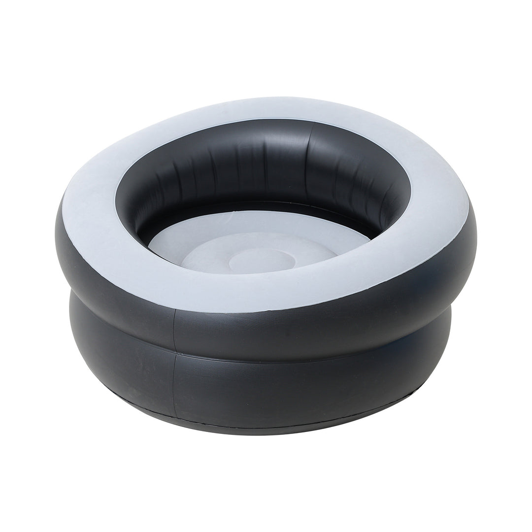 Unisex oppustbar avslapningssete med ergonomisk form Luvikno
