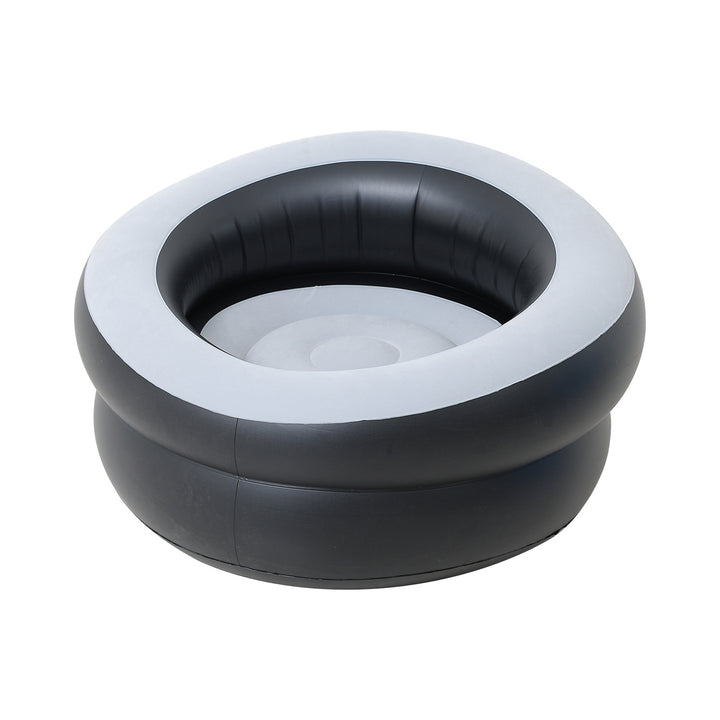 Unisex oppustbar avslapningssete med ergonomisk form Luvikno