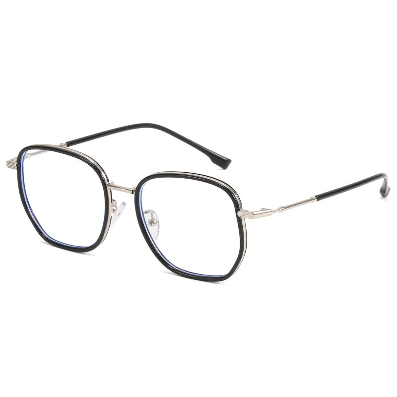 Dame geometrisk oversized solbrille Luvikno