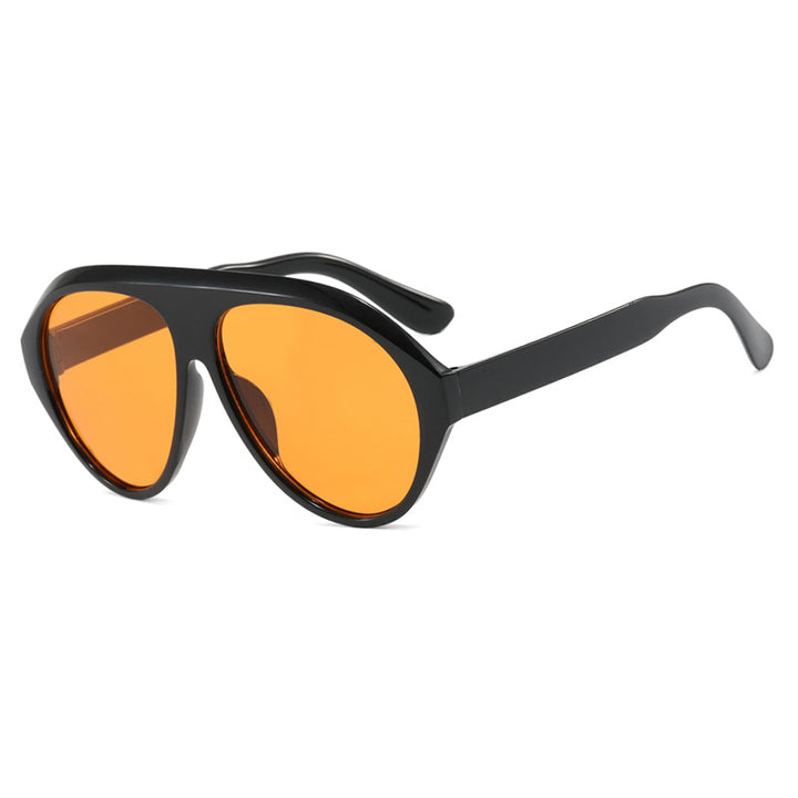 Damer oversized solbriller med stilfull design og beskyttende UV-filter Luvikno