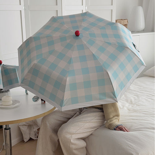 Dame sammenleggbart paraply med spesiell design Luvikno