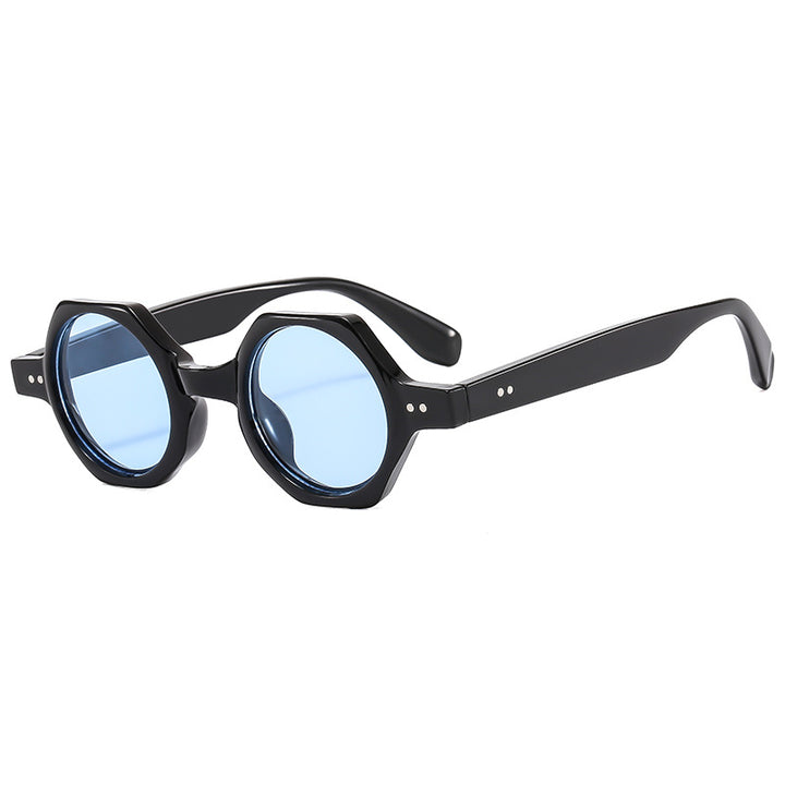 Dame Geometrisk solbrille i iøynefallende design Luvikno