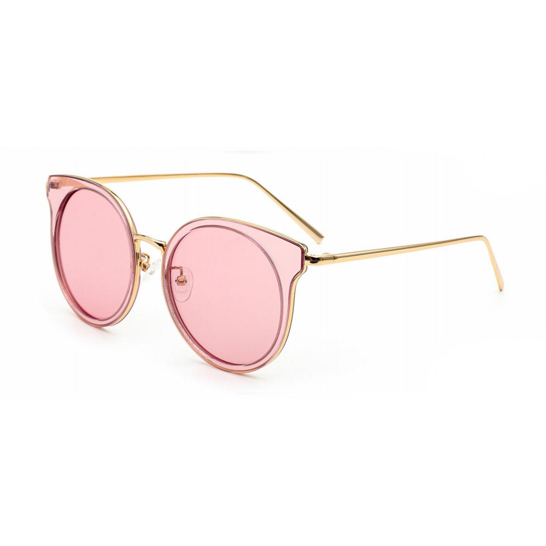 Dame solbrille i trendy katteøye-stil Luvikno