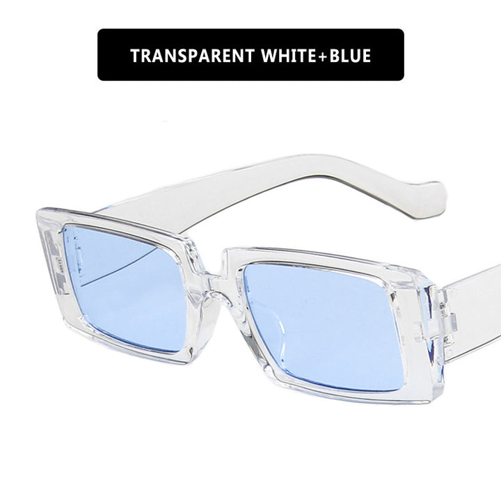 Dame kvadratisk solbrille med moderne ramme og stillegant design Luvikno