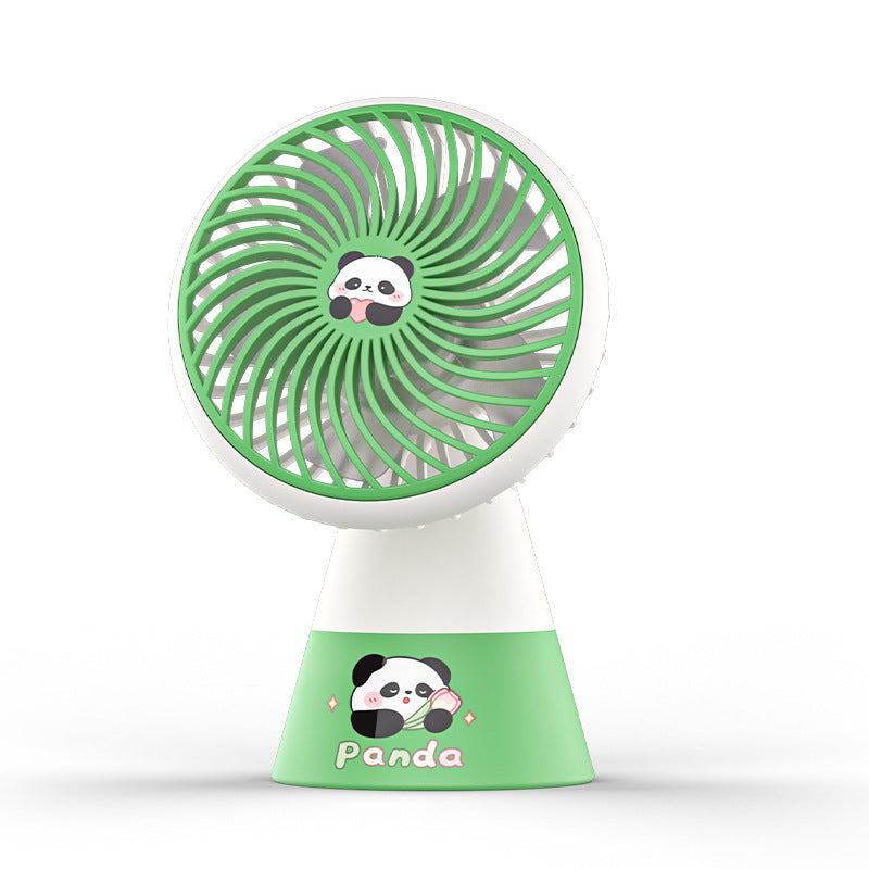 Unisex Bærbar Håndvifte i kreativ Panda-design Luvikno