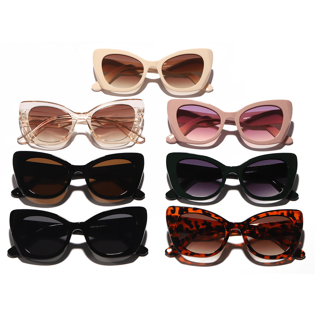 Dame Cat-Eye Solbrille Luvikno