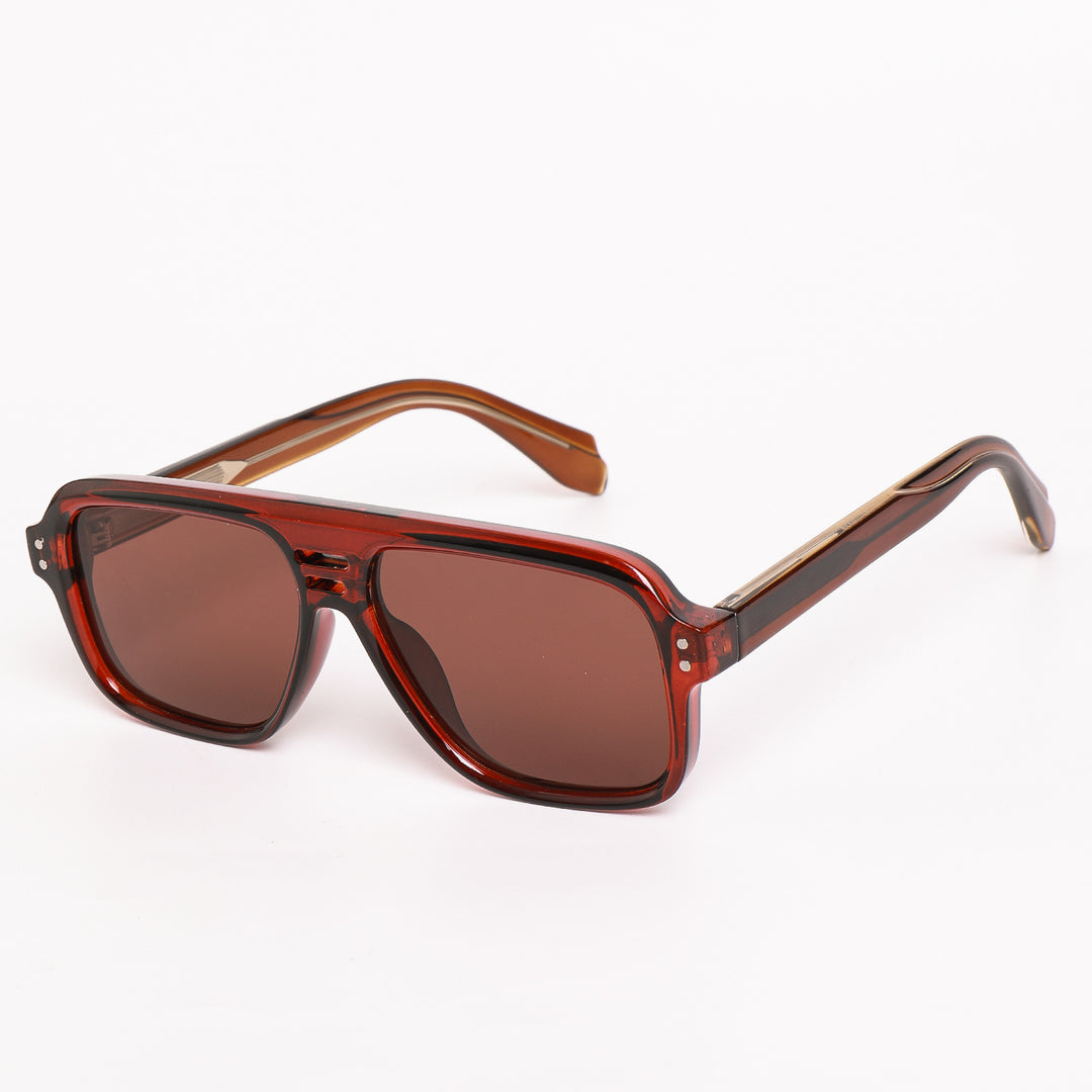 Dame solbrille i moderne retrostil med unikt mønster Luvikno