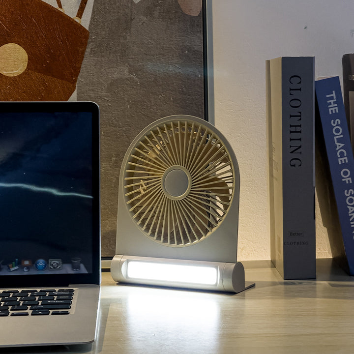 Unisex Bærbar Mini-vifte med ergonomisk design Luvikno