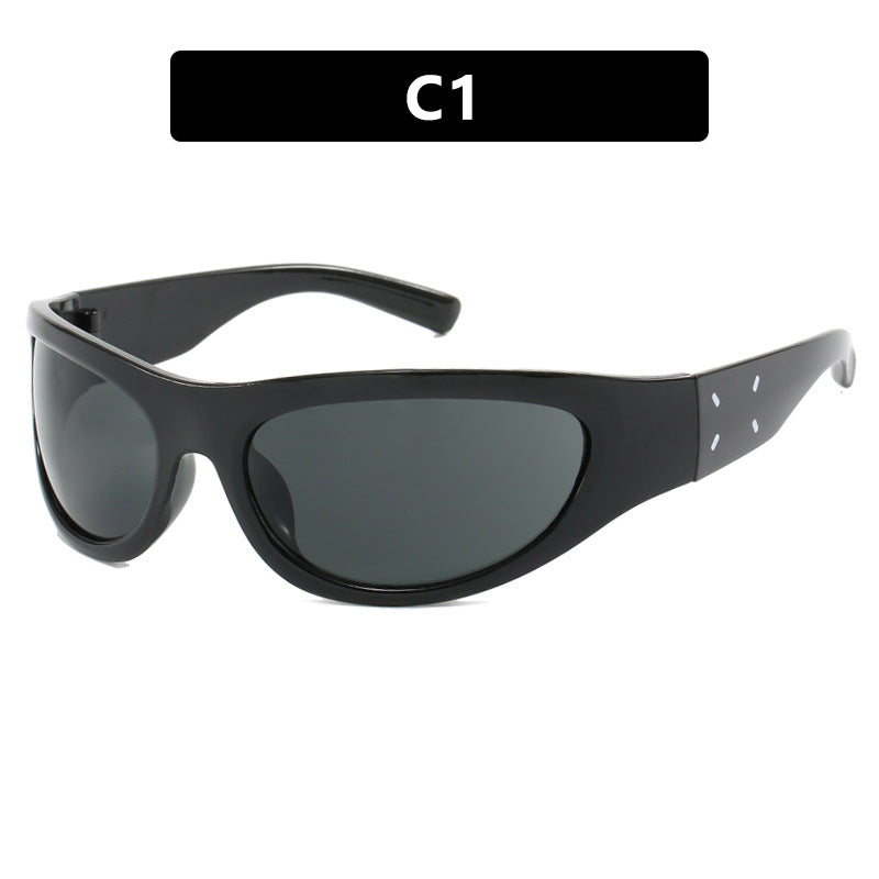 Dame sports solbrille med ergonomisk design og omfattende UV-beskyttelse Luvikno