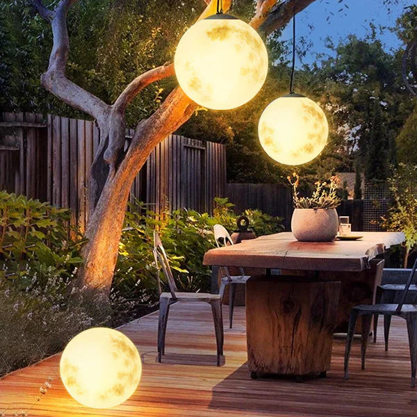 Utendørs LED hengende globe hagebelysning Luvikno