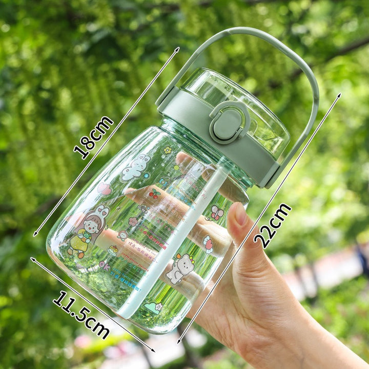 Women's Motivated Water Bottle Luvikno