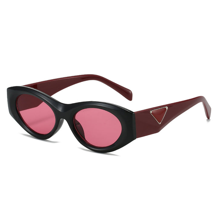 Dame mote kattøyne solbrille Luvikno