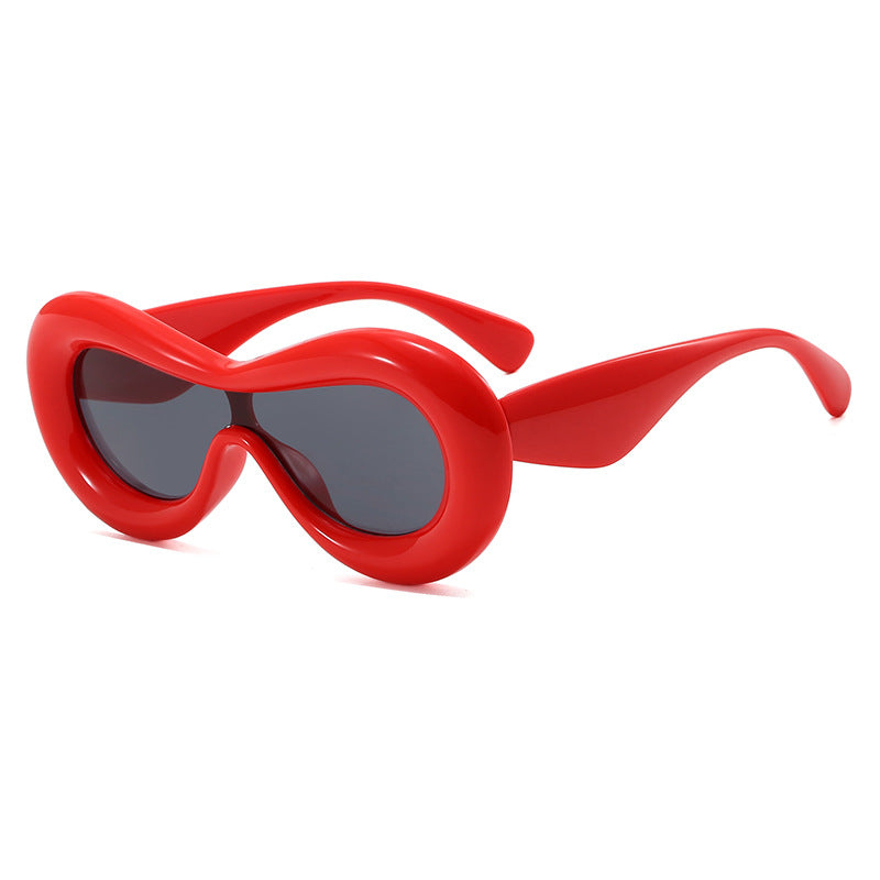 Dame futuristisk design-solbrille Luvikno
