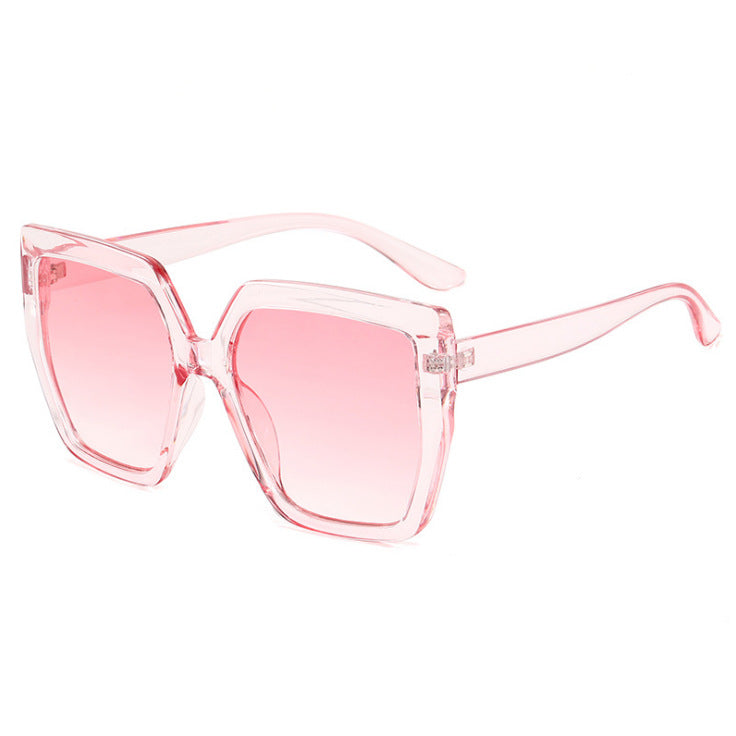 Damen elegant oversized solbrille med luksuriøs ramme Luvikno