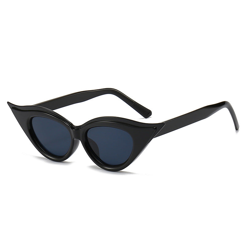 Dame Cat-Eye solbriller med polariserte linser Luvikno