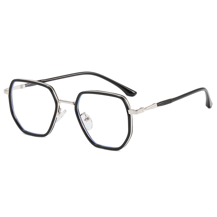 Dame geometrisk solbrille med elegant glassdesign Luvikno