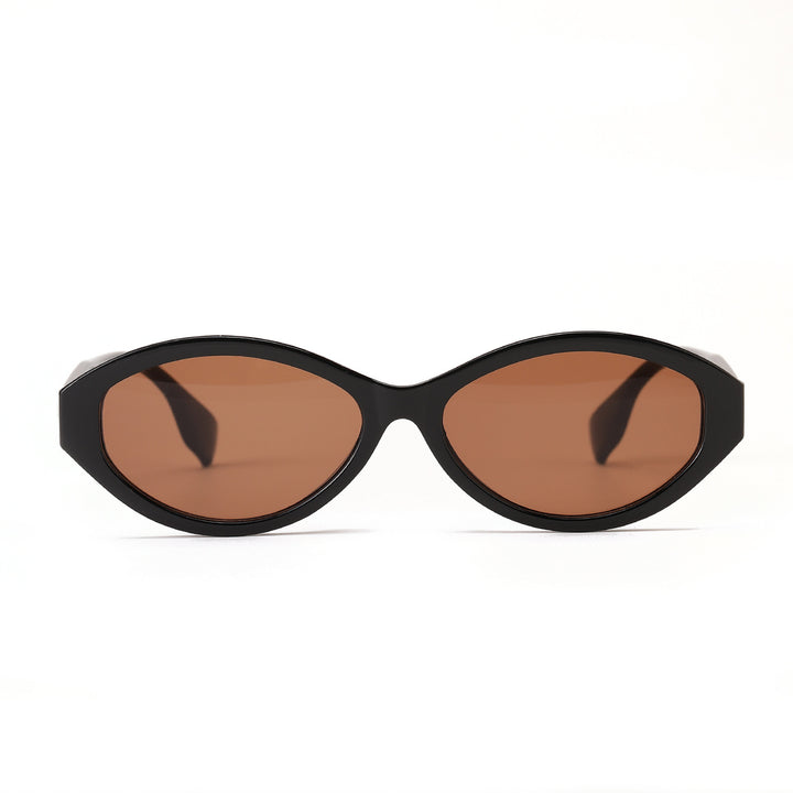 Dame moderne Cat-Eye solbriller med ergonomisk ramme Luvikno