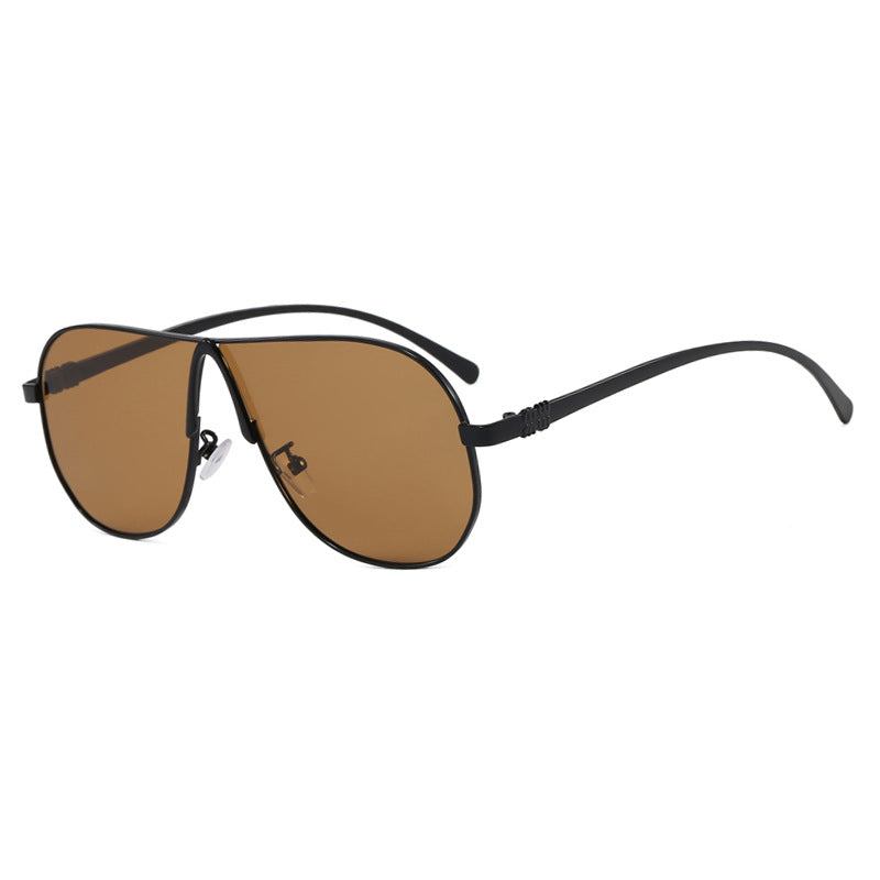 Dame oversized solbriller med moderne design Luvikno