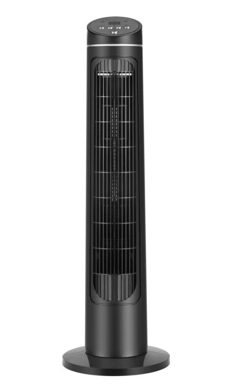 Kjølende vertikal oscillerende tårnvifte med digitalt LED-display og fjernkontroll Luvikno
