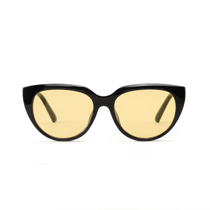 Damer trendy Cat-Eye solbriller med komfortabel passform Luvikno