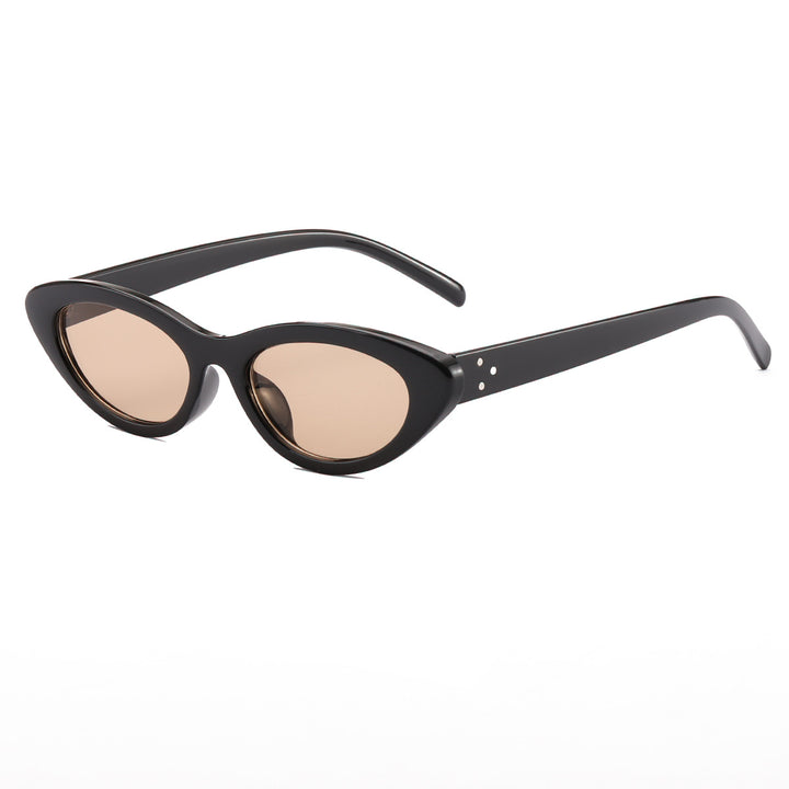 Dame Cat-Eye solbriller i elegant Leo-design Luvikno