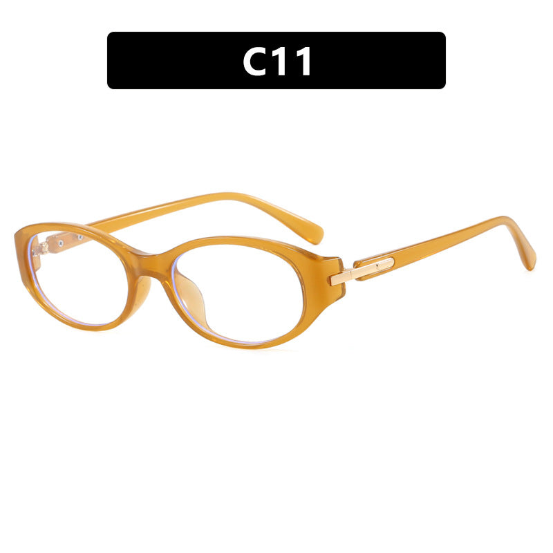 Damen cat-eye solbrille med robust ramme og polariserte linser Luvikno