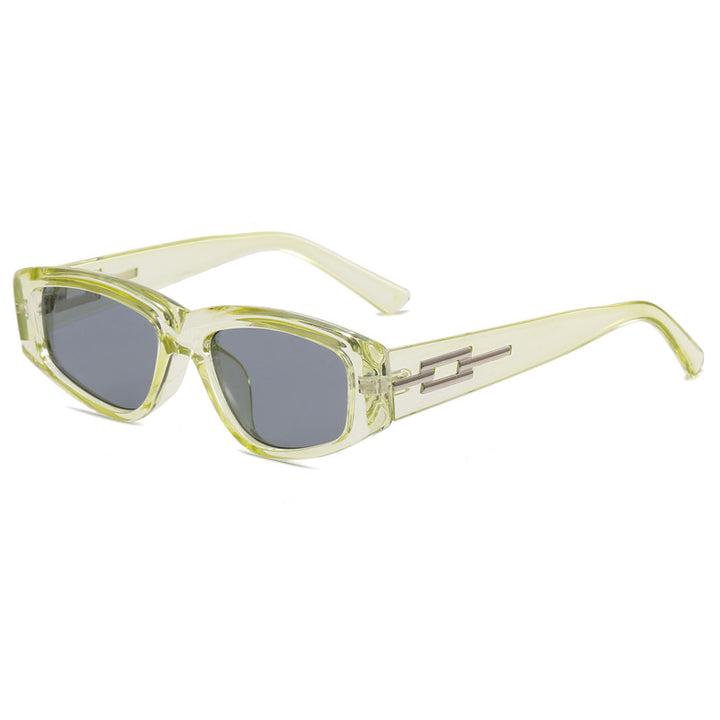 Dame fashion solbrille med elegant rammedekor Luvikno